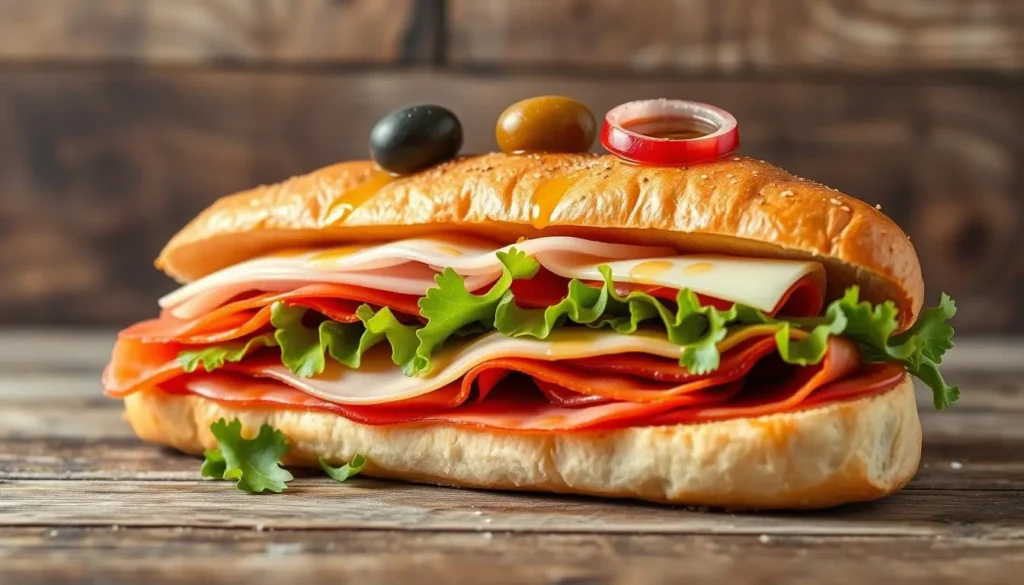 italian sub sandwich