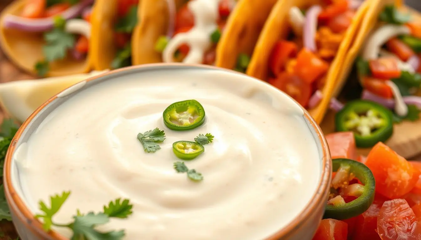 white taco sauce