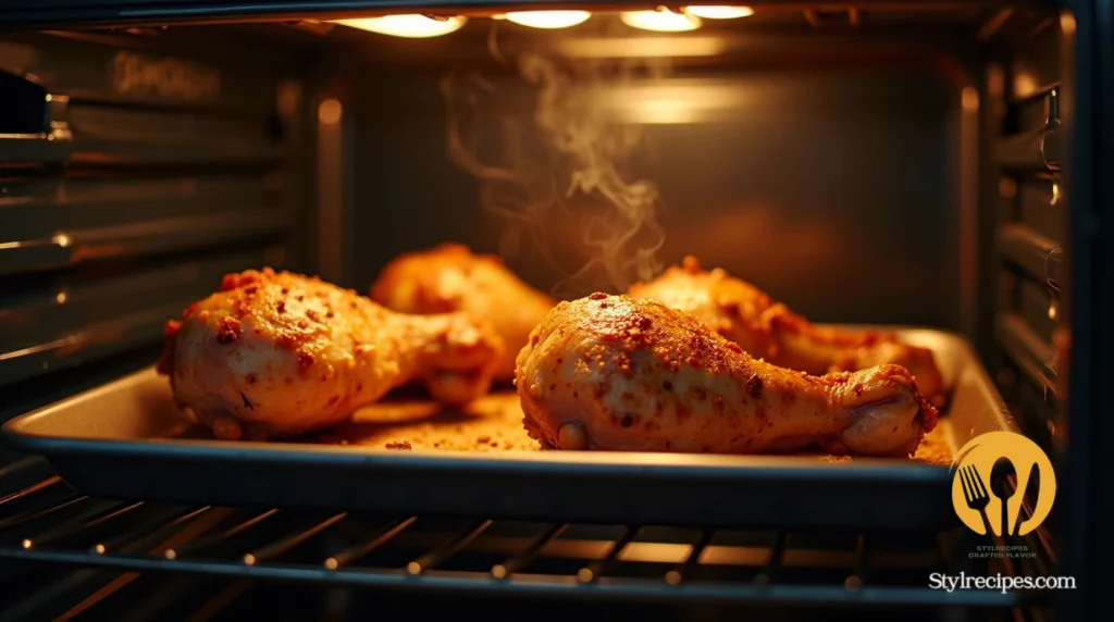 chicken legs in oven